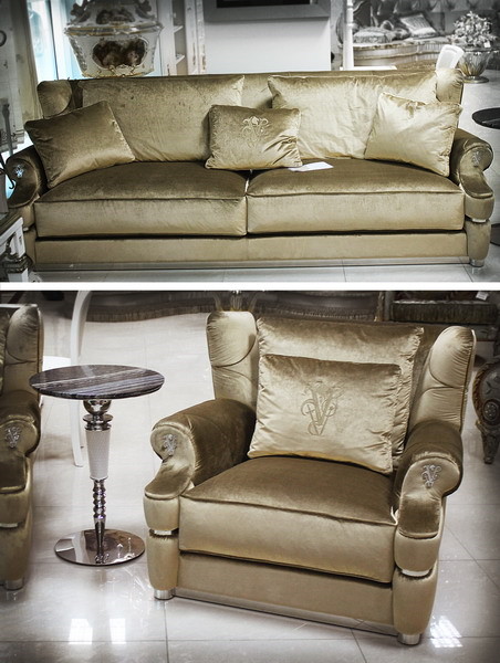 Диван и кресло WIB WILBUR